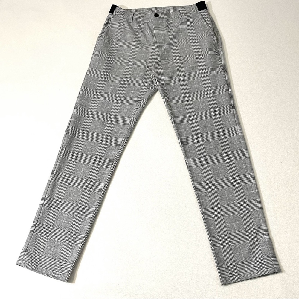ZARA Women’s Plaid Jogger Waist Pants